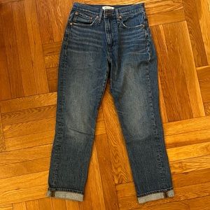 Madewell High-Rise Slim Boyjean